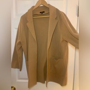 Quince Women's Tan Blazer Coat - Size Large